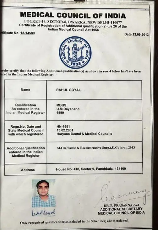 Dr. Rahul Goyal