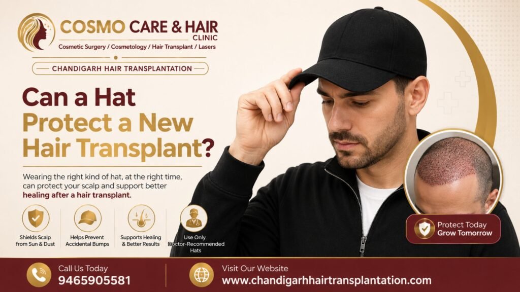 Can a Hat Protect a New Hair Transplant
