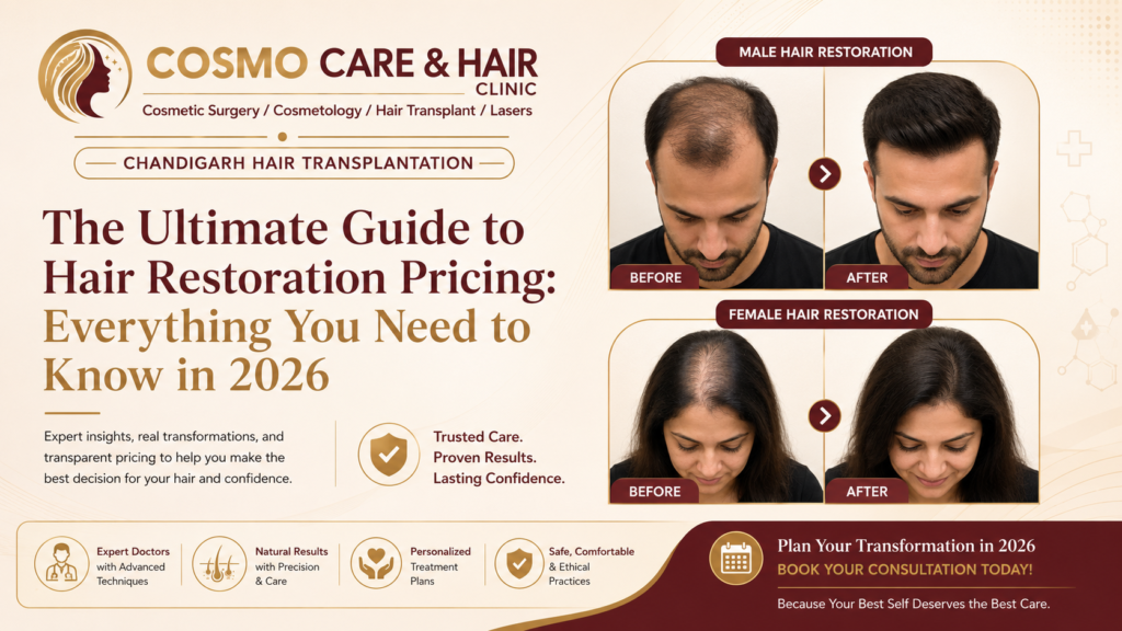 The Ultimate Guide to Hair Restoration Pricing: Everything You Need to Know in 2026